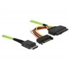 Cable OCuLink PCIe SFF-8611 to U.2 SFF-8, Cable OCuLink PCIe SFF-8611 to U.2 SFF-8 85756