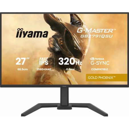 iiyama G-Master/GB2791QSU-B1/27"/IPS/QHD/320Hz/0,6ms/Černá/3R