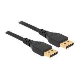 Delock - Kabel DisplayPort - DisplayPort (M) do DisplayPort (M) - DisplayPort 1.4 - 1 m - podpora 8K - černá 85909