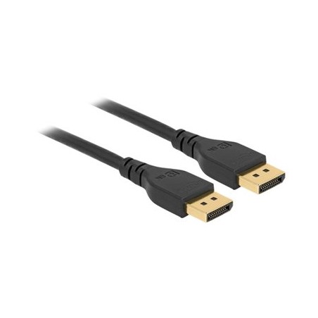 Delock - Kabel DisplayPort - DisplayPort (M) do DisplayPort (M) - DisplayPort 1.4 - 3 m - podpora 8K - černá 85911