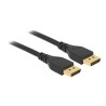 Delock - Kabel DisplayPort - DisplayPort (M) do DisplayPort (M) - DisplayPort 1.4 - 2 m - podpora 8K - černá 85910