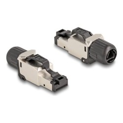 Delock - Sítový konektor - RJ-45 (M) do LSA - STP - CAT 5e - PROFINET