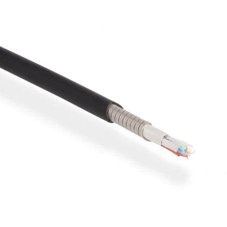 Delock - High Speed - HDMI kabel - HDMI s piny (male) do HDMI s piny (male) - 10 m - hybridní med/optické vlákno - cerná