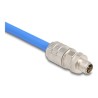 Delock - Sítový konektor - 8 pin M12-X (M) - CAT 6a - IEEE 802.3an
