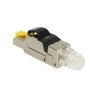 Delock - Síťový konektor - RJ-45 (M) - 6.22 cm - CAT 8