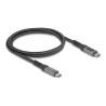 Delock - USB kabel - 24 pin USB-C (M) do 24 pin USB-C (M) - USB4 Gen 3x2/ Thunderbolt 3 / Thunderbolt 4 / DisplayPort 2.0 (Alt