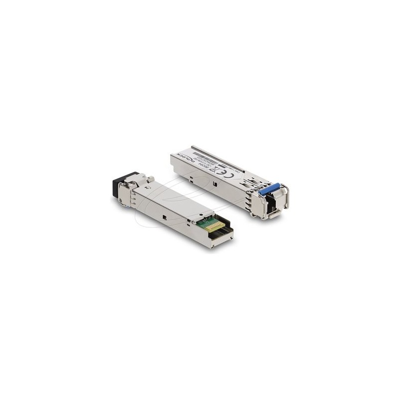 Delock - Transceiver modul SFP (mini-GBIC) - 1GbE - pres vláknová optika - 1000Base-BX - jednoduchý režim LC - až 20 km - 1310