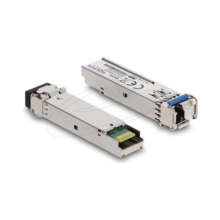 Delock - Transceiver modul SFP (mini-GBIC) - 1GbE - pres vláknová optika - 1000Base-BX - jednoduchý režim LC - až 20 km - 1310