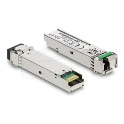Delock - Transceiver modul SFP (mini-GBIC) - 1GbE - pres vláknová optika - 1000Base-BX - jednoduchý režim LC - až 20 km - 1550