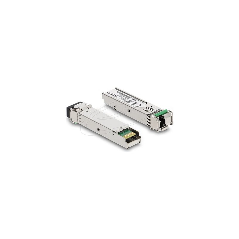 Delock - Transceiver modul SFP (mini-GBIC) - 1GbE - pres vláknová optika - 1000Base-BX - jednoduchý režim LC - až 20 km - 1550