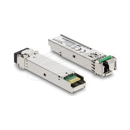 Delock - Transceiver modul SFP (mini-GBIC) - 1GbE - pres vláknová optika - 1000Base-BX - jednoduchý režim LC - až 20 km - 1550