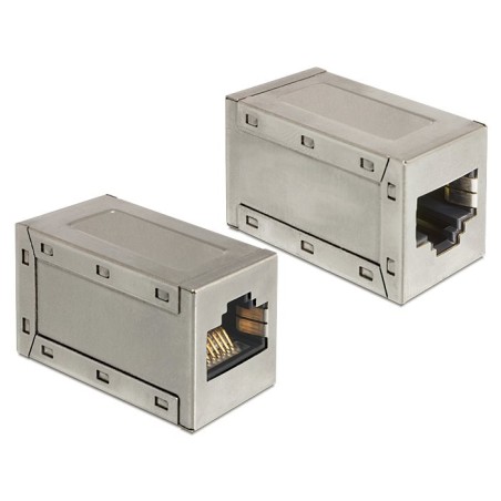 Delock - Síťový propojovací kabel - RJ-45 (F) do RJ-45 (F) - CAT 6