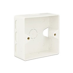 Delock Back Box - Krabice k upevnění na povrch - bílá, RAL 9010