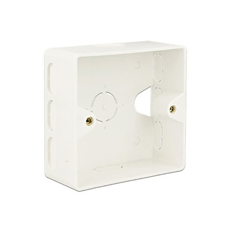 Delock Back Box - Krabice k upevnění na povrch - bílá, RAL 9010