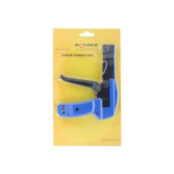 Delock - Cable tie gun - modrá/cerná