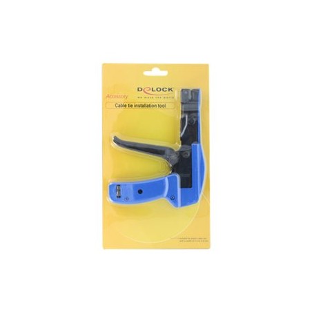 Delock - Cable tie gun - modrá/cerná