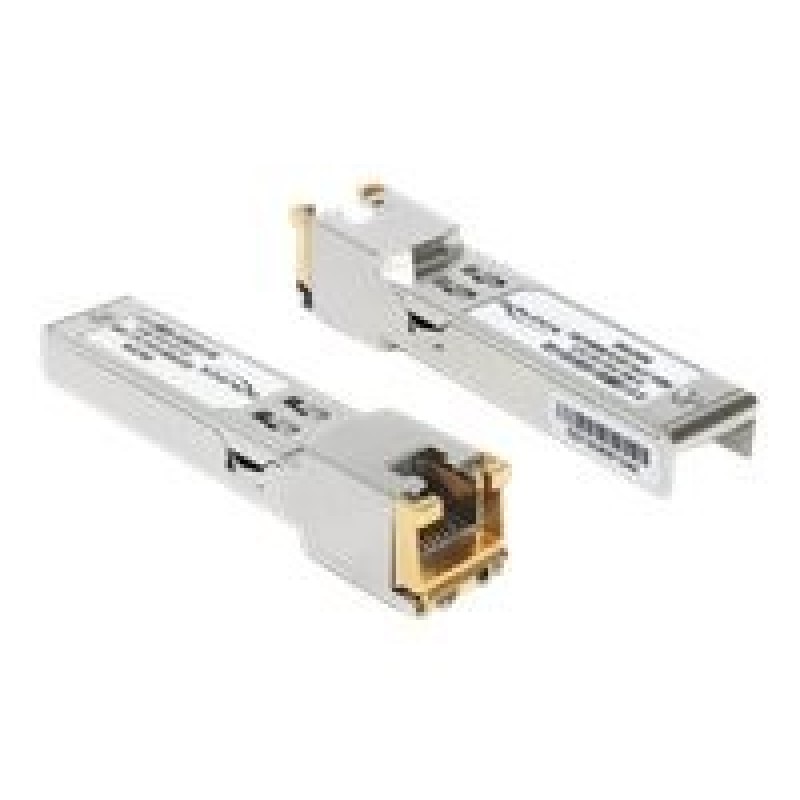 Delock - Transceiver modul SFP (mini-GBIC) - 1GbE - 1000Base-T - RJ-45