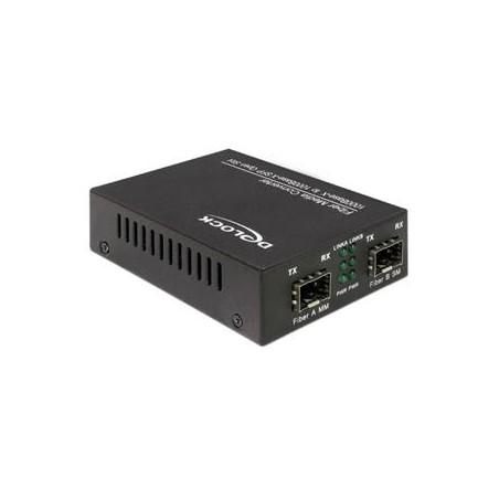 Media Converter 1000Base-X SFP to SFP, Media Converter 1000Base-X SFP to SFP