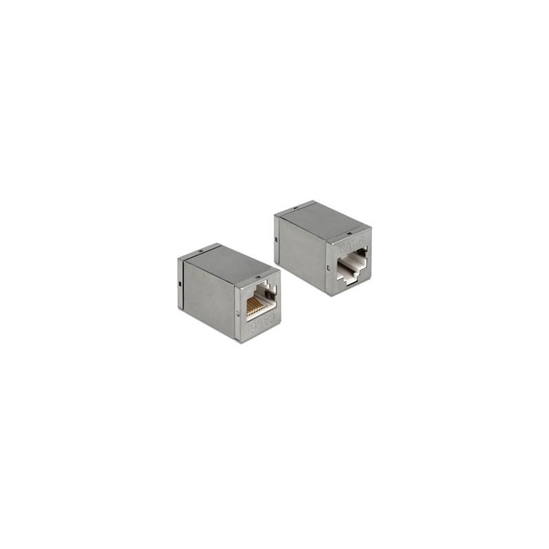 Delock - Síťový propojovací kabel - RJ-45 (F) do RJ-45 (F) - FTP - CAT 6