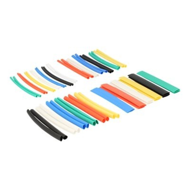 Delock - Souprava hadiček pro chladič - černá, bílá, modrá, žlutá, červená, zelená - 10 cm 86279