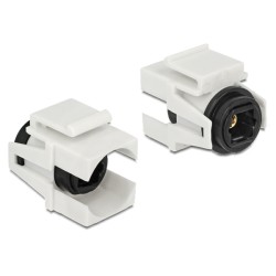 Delock - Digitální vazební cívka audio (optická) - SPDIF - TOSLINK s piny (male) do TOSLINK se zdířkami (female)