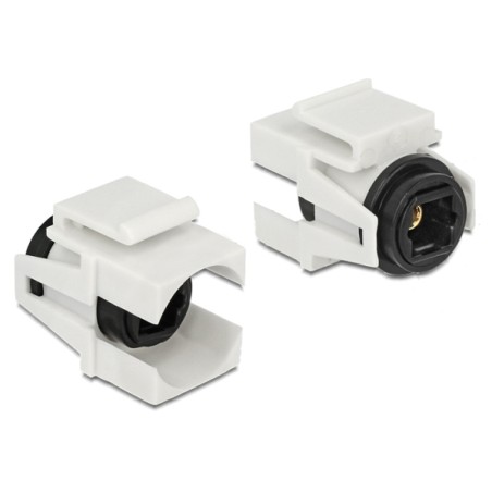 Delock - Digitální vazební cívka audio (optická) - SPDIF - TOSLINK s piny (male) do TOSLINK se zdířkami (female)