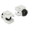 Delock - Digitální vazební cívka audio (optická) - SPDIF - TOSLINK s piny (male) do TOSLINK se zdířkami (female)