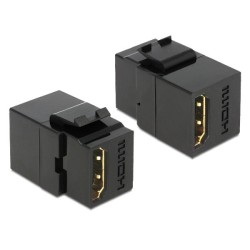Delock Keystone module - Konektor keystone - HDMI - černá