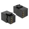 Delock Keystone module - Konektor keystone - HDMI - černá