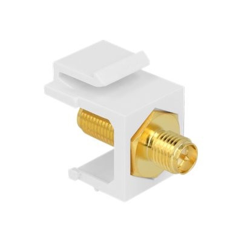 Delock Keystone module - Modul - RP-SMA - bílá