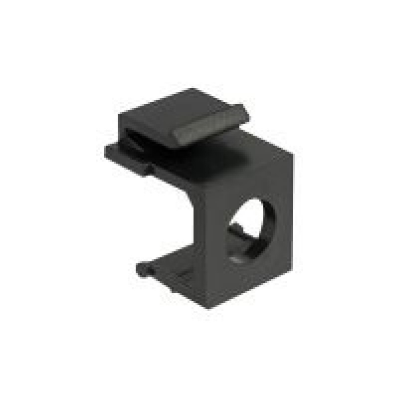 Delock - Modular insert (cutout) - černá - 1 port (balení 4)