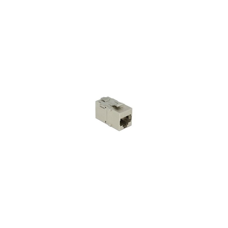 Delock Keystone module - Modulární vložka (spojka) - CAT 6a - STP - RJ-45 - kov
