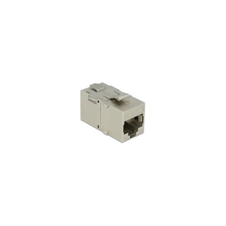 Delock Keystone module - Modulární vložka (spojka) - CAT 6a - STP - RJ-45 - kov
