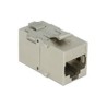 Delock Keystone module - Modulární vložka (spojka) - CAT 6a - STP - RJ-45 - kov