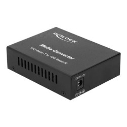 Delock - Konvertor médií s optickými vlákny - 10GbE - 1000Base-T, 1000Base-X, 10GBase-T, 10GBase-R, 2.5GBase-T, 5GBase-T