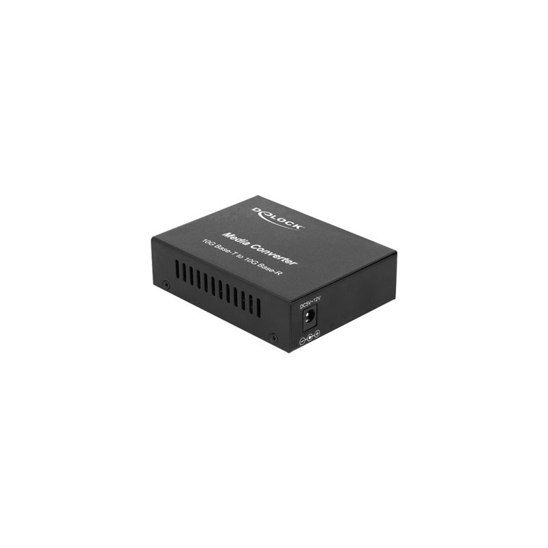 Delock - Konvertor médií s optickými vlákny - 10GbE - 1000Base-T, 1000Base-X, 10GBase-T, 10GBase-R, 2.5GBase-T, 5GBase-T