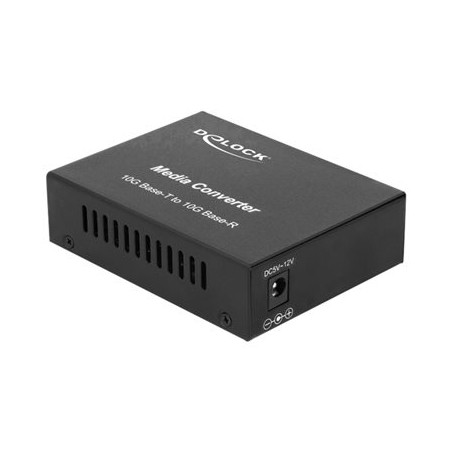 Delock - Konvertor médií s optickými vlákny - 10GbE - 1000Base-T, 1000Base-X, 10GBase-T, 10GBase-R, 2.5GBase-T, 5GBase-T