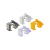 Delock Repair Clip Set 2 - Svorka pro opravu síťového konektoru - černá, oranžová, fialová, průhledná (balení 40)