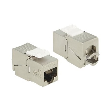 Delock Keystone module - Modul - CAT 6a - STP - RJ-45 (balení 24)