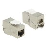 Delock Keystone module - Modul - CAT 6a - STP - RJ-45 (balení 24)