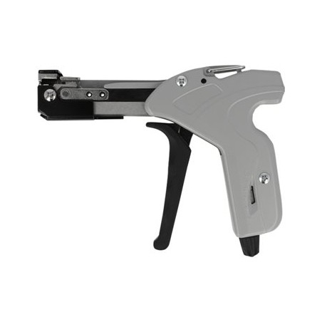 Delock Installation Tool for Stainless Steel Cable Ties - Nástroj pro instalaci kabelových úvazku - šedá, cerná
