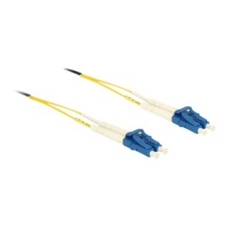 Delock - Síťový kabel - jednoduchý režim LC (M) do jednoduchý režim LC (M) - 0.5 m - 1.8 mm - optické vlákno - 9 / 125 mikron