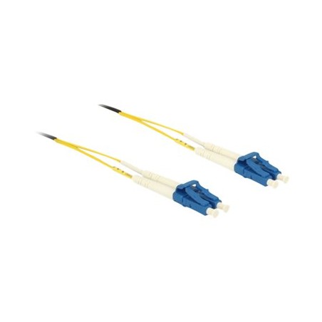 Delock - Síťový kabel - jednoduchý režim LC (M) do jednoduchý režim LC (M) - 0.5 m - 1.8 mm - optické vlákno - 9 / 125 mikron
