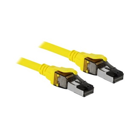 Delock - Síťový kabel - RJ-45 (M) do RJ-45 (M) - 2 m - SFTP, PiMF - CAT 8.1 - neobsahuje halogen, provedení bez hrbolků, licna