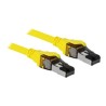 Delock - Síťový kabel - RJ-45 (M) do RJ-45 (M) - 2 m - SFTP, PiMF - CAT 8.1 - neobsahuje halogen, provedení bez hrbolků, licna