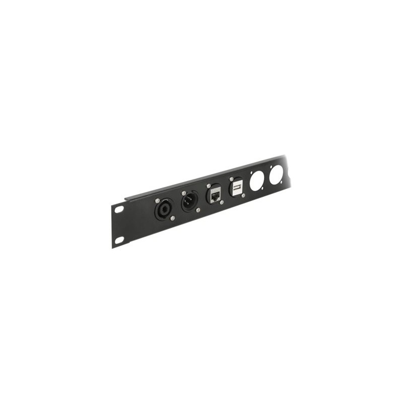Delock D-Type Module USB 2.0 Type-A female to terminal block - Prichycení talíre modulárního zarízení - montáž na panel - USB