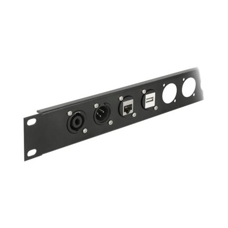 Delock D-Type Module USB 2.0 Type-A female to terminal block - Prichycení talíre modulárního zarízení - montáž na panel - USB