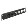 Delock D-Type Module USB 2.0 Type-A female to terminal block - Prichycení talíre modulárního zarízení - montáž na panel - USB