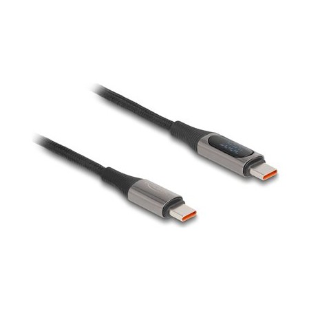Delock - USB kabel - 24 pin USB-C (M) do 24 pin USB-C (M) vcetne indikace napájení - USB 2.0 - 20 V - 5 A - 2 m - podpora Power