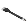 Delock - Vysoká rychlost - video adaptér - 24 pin USB-C s piny (male) do HDMI se zdírkami (female) - 14 cm - cerná
